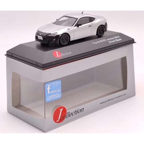 J Collection 1:43 For T~ota 86 RC Version 2012 JC280 Silver Diecast Models Edition Auto Toys Gift