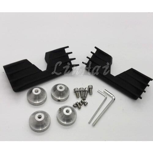 Motorcycle Drag Wrinkle Black Finned Spark Plug Head Bolt Covers For Harley Sportster 883 1200 2004-2014