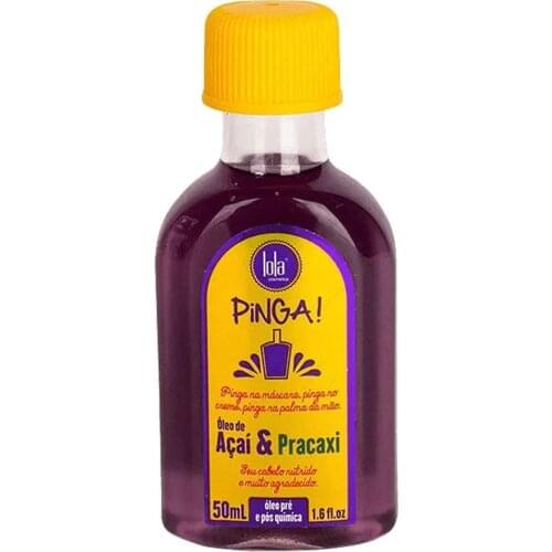 Lola cosmetics pinga - açaí e pracaxi-oil 50 ml, açai oil