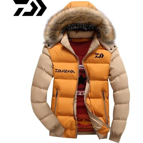 Daiwa Softshell Waterproof Men Fishing Winter Jacket Heated Warm Hiking Jacket Male Skiing Outdoor Sport Camping Jacket 5XL