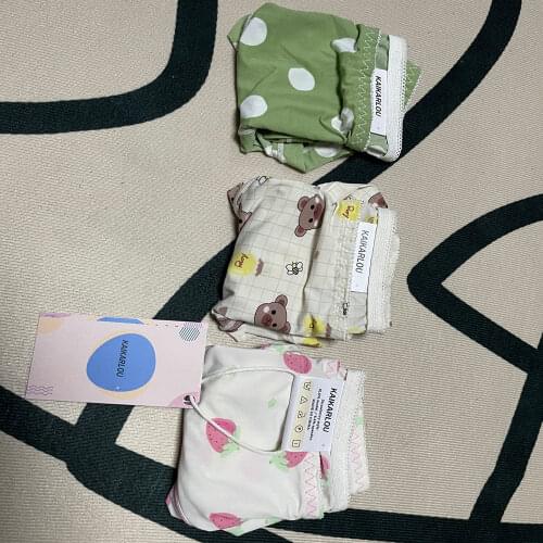 3pcs/lot Cotton Women Thong large size sexy Briefs seamless bow tie fitness underwear low waist G-string Panties