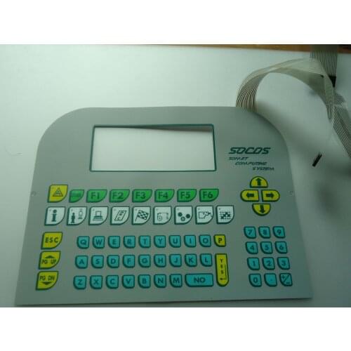 SOMET Keypad Textile Machine Membrane Switch BDM212B Operator Panel
