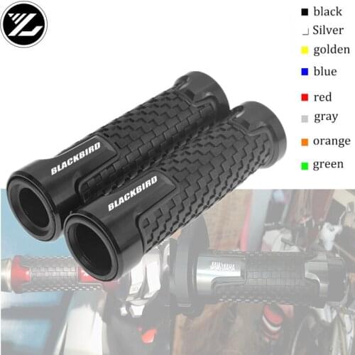 7/8 "22mm motorcycle accessories handle CNC grip bar ends for honda CBR1100XX /BLACKBIRD 1997-2007 1998 1999 2000 2001 02 03 04
