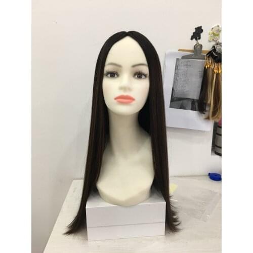 Tsingtaowigs Custom made European virgin hair unprocessed hair 16inch jewish wig Best Sheitels wigs free shipping