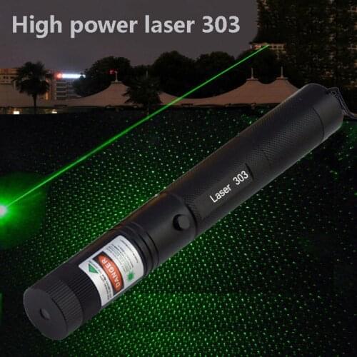 Portable green red dot laser pointer 5mW high-power green laser sight with ultra-long radiation 8000m with battery and charger