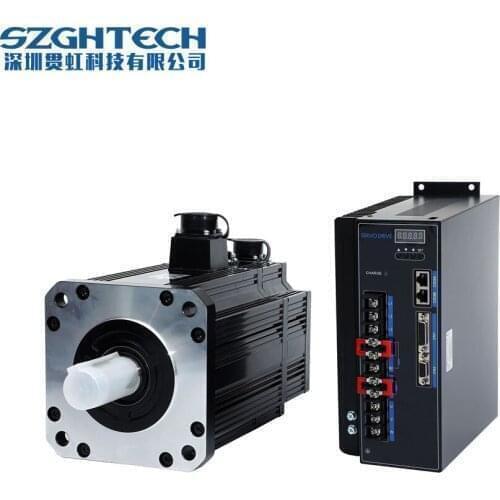 New series servo 3.8KW 15NM 2500RPM AC servo motor driver and cables system 380V 3.8KW servo kit for CNC