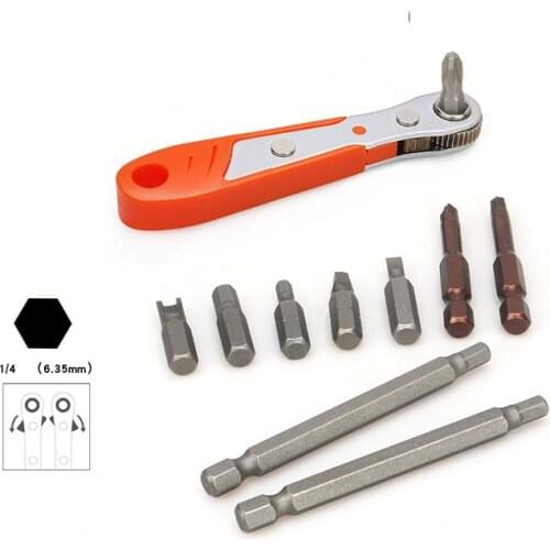 Hexagonal Quick Release Socket Repair Tool Strong Toughness Driver Allen Key Wrench Screwdriver Metal Portable Supplies