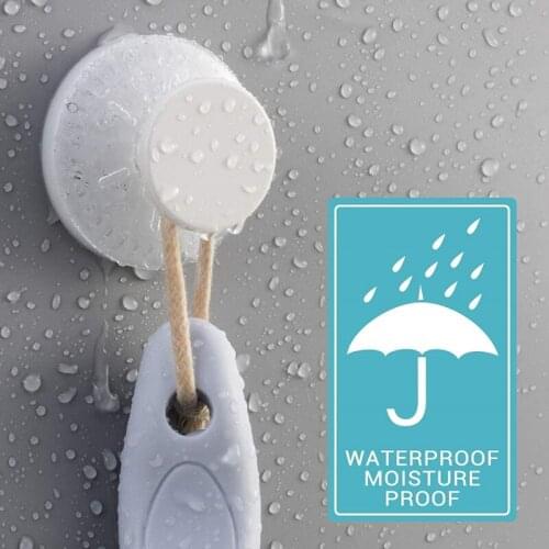 High Quality Self Adhesive Hook Ups Durable Waterproof Storage Holder For Home Kitchen Bathroom Cup Sucker Hanger Key Holder