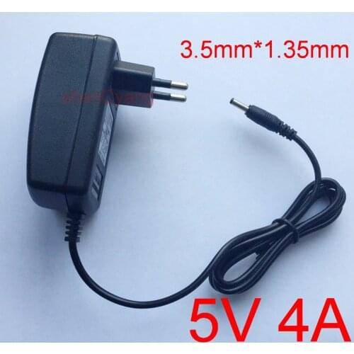 1PCS Replacement 5V 4A AC-DC Adaptor Charger EU plug DC 3.5mm for Lenovo Ideapad 100S-11IBY 80R2
