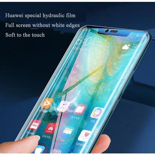 100 pcs a lot Full Cover Soft Hydrogel Film For Huawei mate 20 /mate 20pro /mate 20RS/mate 20X /P30 pro Screen Protector