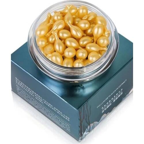 30 Capsules/Bottle Fullerene Placenta Extract Face Serum Anti-Aging Hydrating Whitening Repair Essence Moisturizing Skin Care