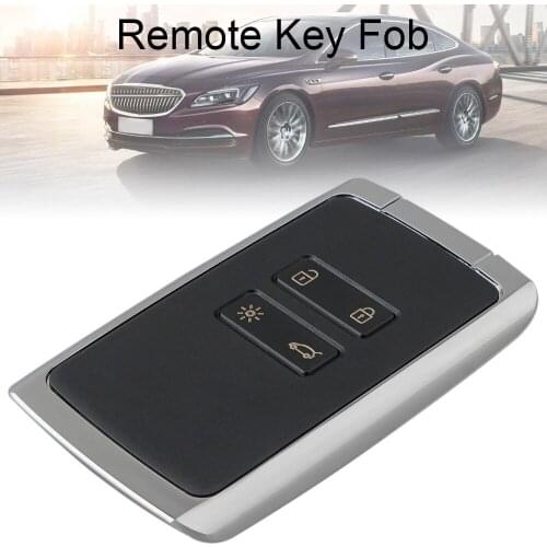 4 Button Car Keyless Entry Smart Replacement Remote key Shell Fit for Koleos Renault Megane