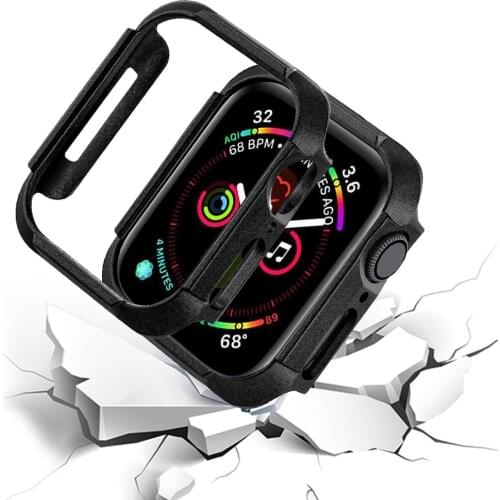 44mm 40mm PC Watch Cases for iWatch Series 5 4 Protector Frame Bumper Cover for Apple Watch 44mm 40mm Accessories Shell