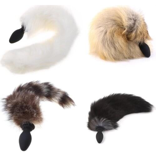 10 Frequency Tail Anal Plug Vibrator Remote Control Anus Dilator Sex Toy Adult