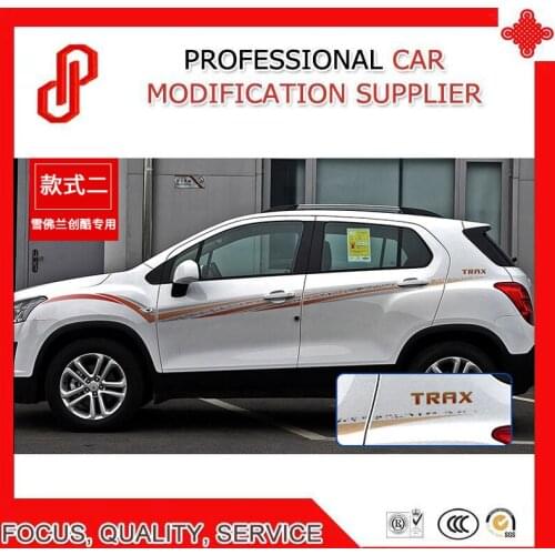 Car Sticker Waist Line Body Decoration Refitted Car Sticker For TRAX