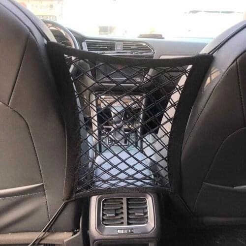 Car Back Seat Storage Bag Nylon Net For Audi S3 S5 S6 S8 SQ5 TTS R8 RS5 RS7 RS3 Q1 Q3 Q5 Q7 SB5 A3 A4 A5 A6 A7 A8 B6 B7 B8 C5