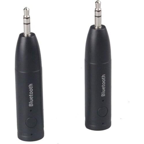 Bluetooth 5.0 Car Kit Mini 3.5mm Jack AUX Handsfree Stereo Music Audio Receiver Adapter for Car Headphone Speaker