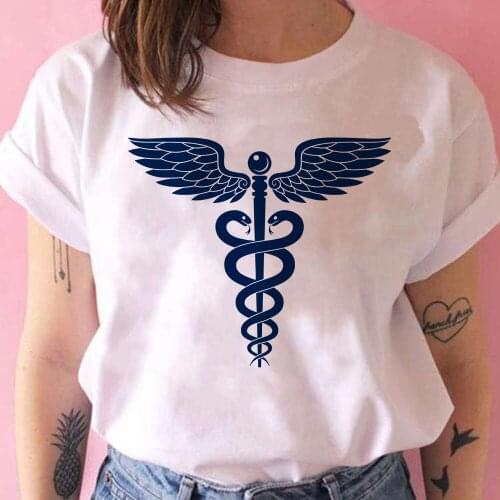 Scepter Creative Print T Shirts Women Aesthetic Exquisite Korean Style Clothing Autumn 2021 Streetwear Cartoon Top TeeFemale