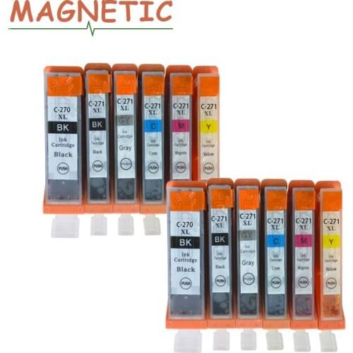 12pcs PGI270 PGI-270 ink cartridge for Canon PIXMA TS6020 TS5020 MG5720 MG5721 MG5722 MG6820 MG6821 MG6822 MG7720 pgi 270