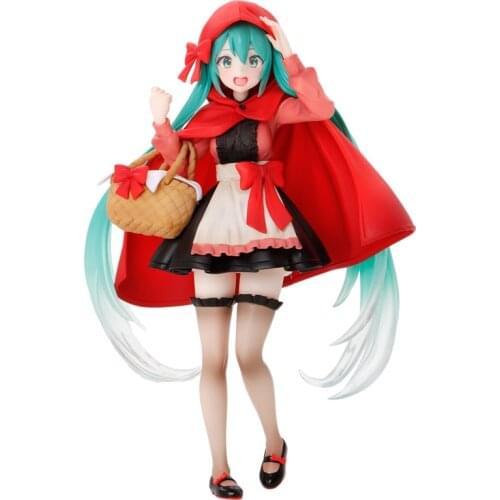Pre-sale VOCALOID Hatsune Little Red Riding Hood Ver. Figure Japaenses Anime Figure Hatsune model Ornaments