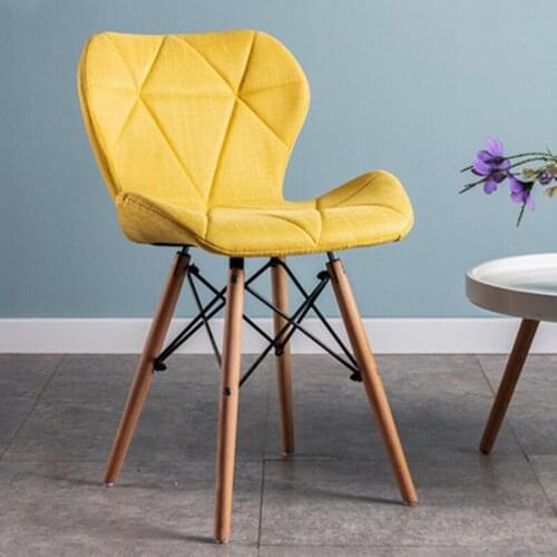 Dining chairsmodernSolid wood butterfly chair restaurant Furniture simpleNordicbackrestPU leather fabric lightluxury comfortable