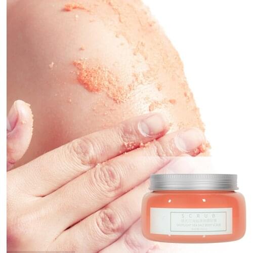 Salt Body Scrub, Bath Salt Nicotinamide Body Cleaning Scrub, Natural Exfoliating Salt Scrub for Deep Cleansing, Dead Skin