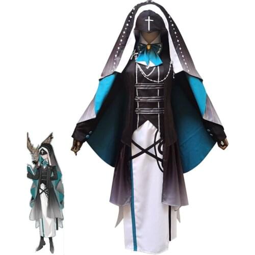 Game Identity V Tea Party Prophet Eli Clark Cosplay Costume Diviner Suit Fancy Outfits Halloween Carnival Uniforms Custom Made