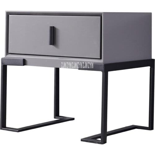 YL008 Wood Bedside Cup board Simple Painting Nightstand Cabinet Bedroom Bedside Night Table Modern Bedside Locker With Drawer