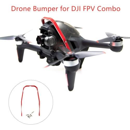 Drone Bumper for DJI FPV Combo Top Protection Bar Protector Aluminum Alloy Protection Ring for DJI FPV Drone Accessories