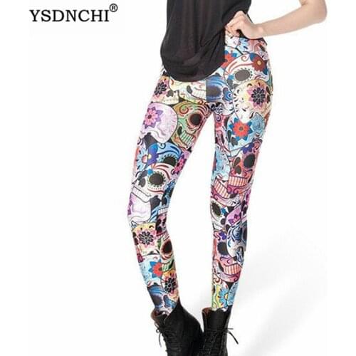 Women Push Up leggings 3D Printed Sexy Legging Ray fluorescence Fitness Leggins Cartoon Pant Plus Size legging for Woman