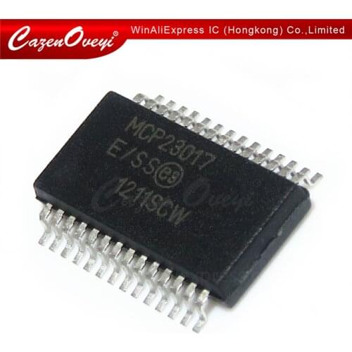 2pcs/lot MCP23017-E/SS MCP23017 SSOP-28 In Stock