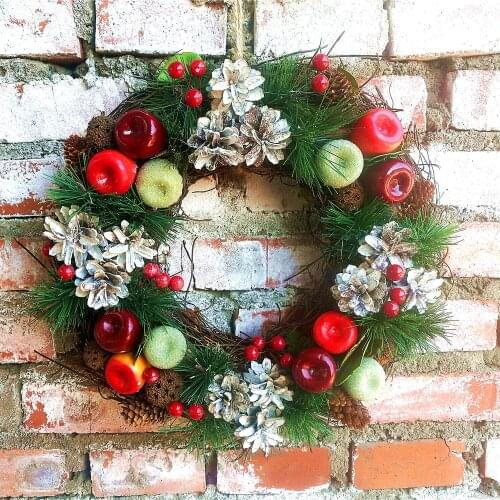 2020 Fall decoration home Natural dry flowers wreath diy kit christmas grapevine artificial flowers dried wreath