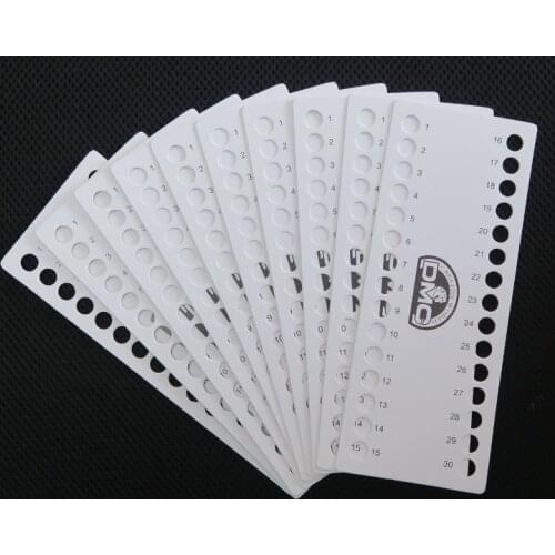 30 pcs 01~120 holes floss organizer for DMC thread pad blank paper plate sheet x stitching sewing DIY tool craft needlework plus