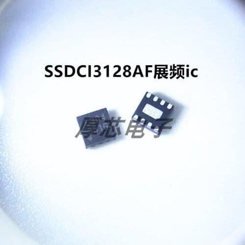 2PCS SSDCI3128AF IC TDFN strategies of science and technology of spread spectrum clock generator clock fittings processing