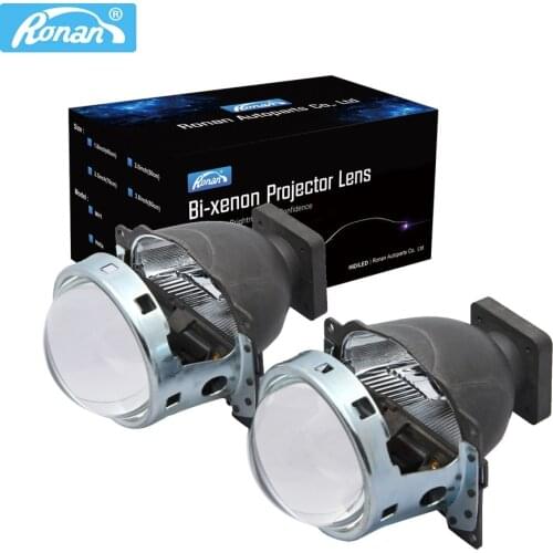RONAN Bi Xenon Projector Lens LHD Q5 Car Headlight 35W Can Use with D1S D2S D2H D3S D4S bulbs Super Bright xenon
