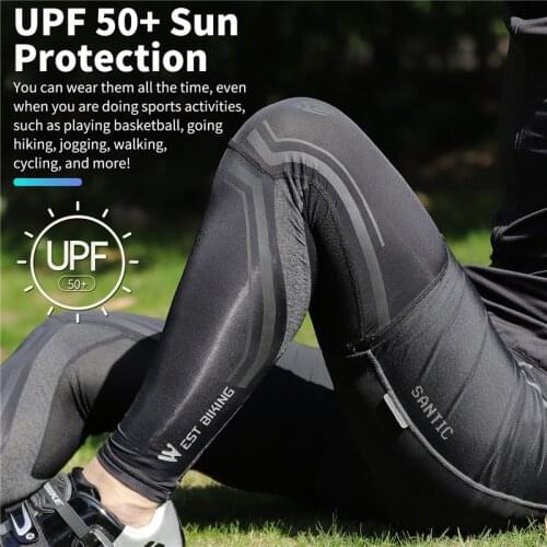 Breathable Leg Warmers Compression Ice Silk Sleeve Anti-UV Sport Leggings Cycling Running Basketball Racing Men Women Leg Warmer