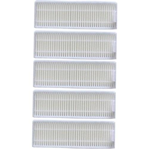 5 pcs/lot Vacuum Cleaner Filters Conga Filter for Conga Slim 890 Robotic Vacuum Cleaner Parts Accessories