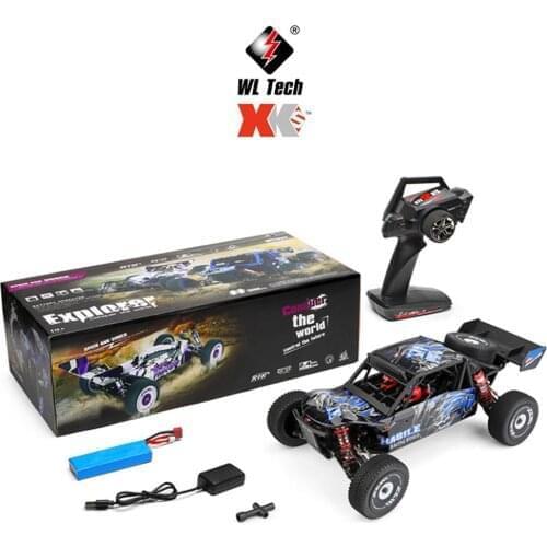 HobbyLane 124018 60Km/h High Speed RC Car 1/12 Scale 2.4G 4WD RC Off-road Crawler RTR Electric RC Climbing Car Toy for Kids