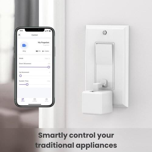 Smart-Life Switch Button Pusher Bluetooth Wireless APP/Timer Control Button Pushing Device Light Switch Finger Robot Assistant