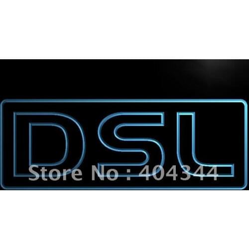 LB436- DSL Computer Digital Data Transfer Light Sign home decor crafts