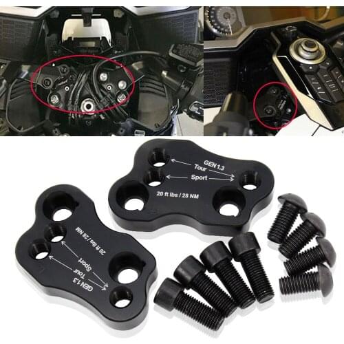 Motorcycle For HONDA Goldwing GL1800 GL1800 18-19 Handle Bar Clamp Raised Extend Handlebar Mount Riser