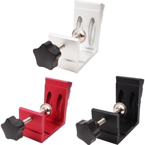 46pcs Pocket Hole Jig Kit High Precision Oblique Hole Locator 15 Degrees Woodworking Hole Positioner Inclined Hole Puncher