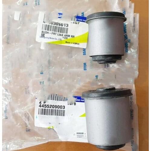 Lower arm rubber sleeve FRT LWR lever front and rear Bush: 2 p for ACTYON SPORTS, REXTON OEM 4455209003