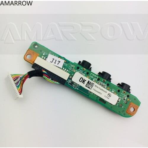Original Free shipping for HP DV9000 Audio Jack Circuit Board Audio board Sound card board DA0AT5AB8D0