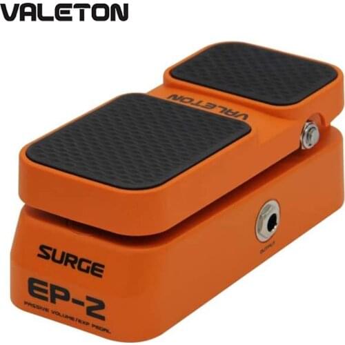 Valeton 2 in 1 Function Passive Volume Expression Guitar Effects Pedal 2 Performance Foot switch LED Light Shows EP-2