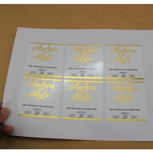 Permanent adhesive vinyl sticker, printed transparent vinyl sticker,waterproof custom die cut vinyl sticker