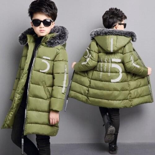 PZPCBML Winter Parkas For Boys