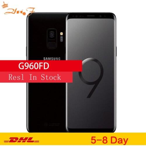 Samsung S9 G960FD Dual Sim Original LTE Android Mobile Phone Octa Core 5.8" 12MP 4GB RAM 64GB ROM NFC Exynos 9810