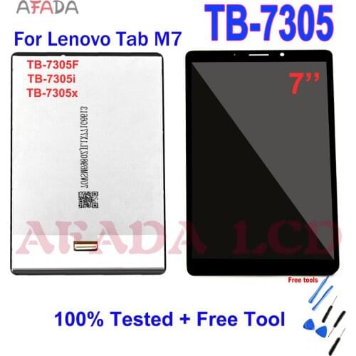 7" LCD Replacement For Lenovo Tab M7 TB-7305 TB-7305F TB-7305i TB-7305 xLCD Display Touch Screen 3G 4G WIFI Digitizer Assembly