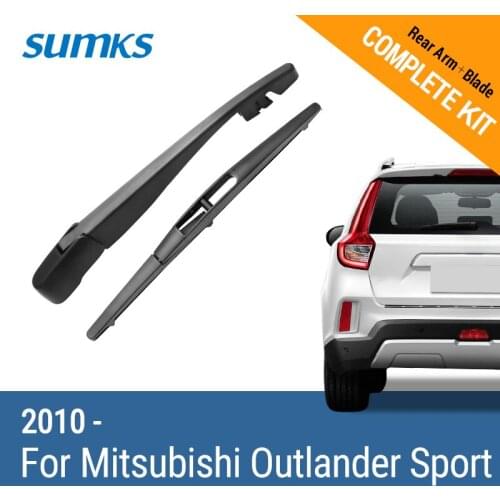 SUMKS Rear Wiper & Arm for Mitsubishi Outlander Sport 2010 2011 2012 2013 2014 2015 2016 2017